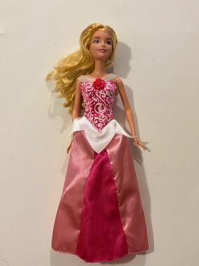 Disney Princess Aurora Sleeping Beauty doll.